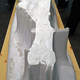 Illustration for article titled This 9-foot-long Manhattan model carved in marble is so damn awesome